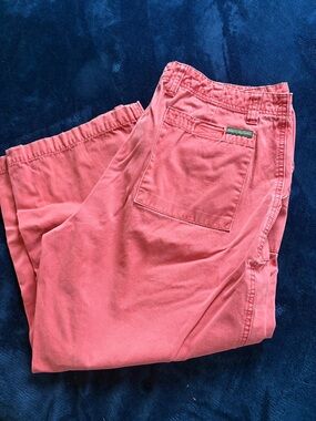 Royal Robbins Coral Pink, Nantucket Red Crop Pants